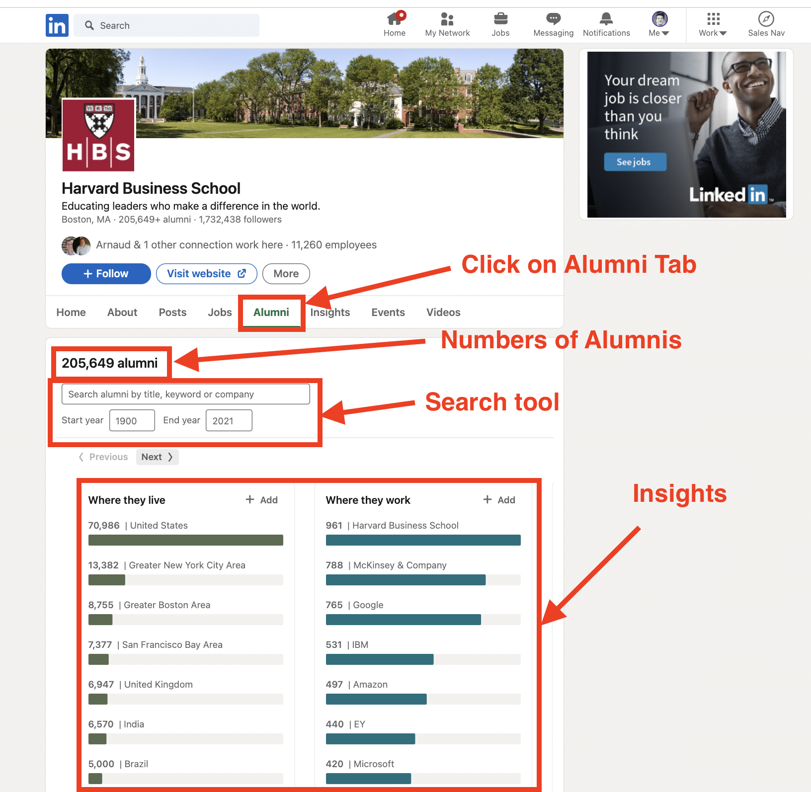 How To Reach Out To Alumni On Linkedin Template