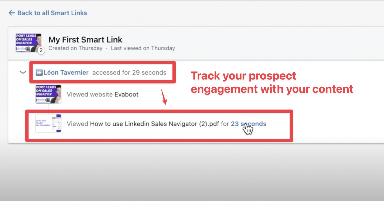 how to use linkedin sales navigator smartlinks