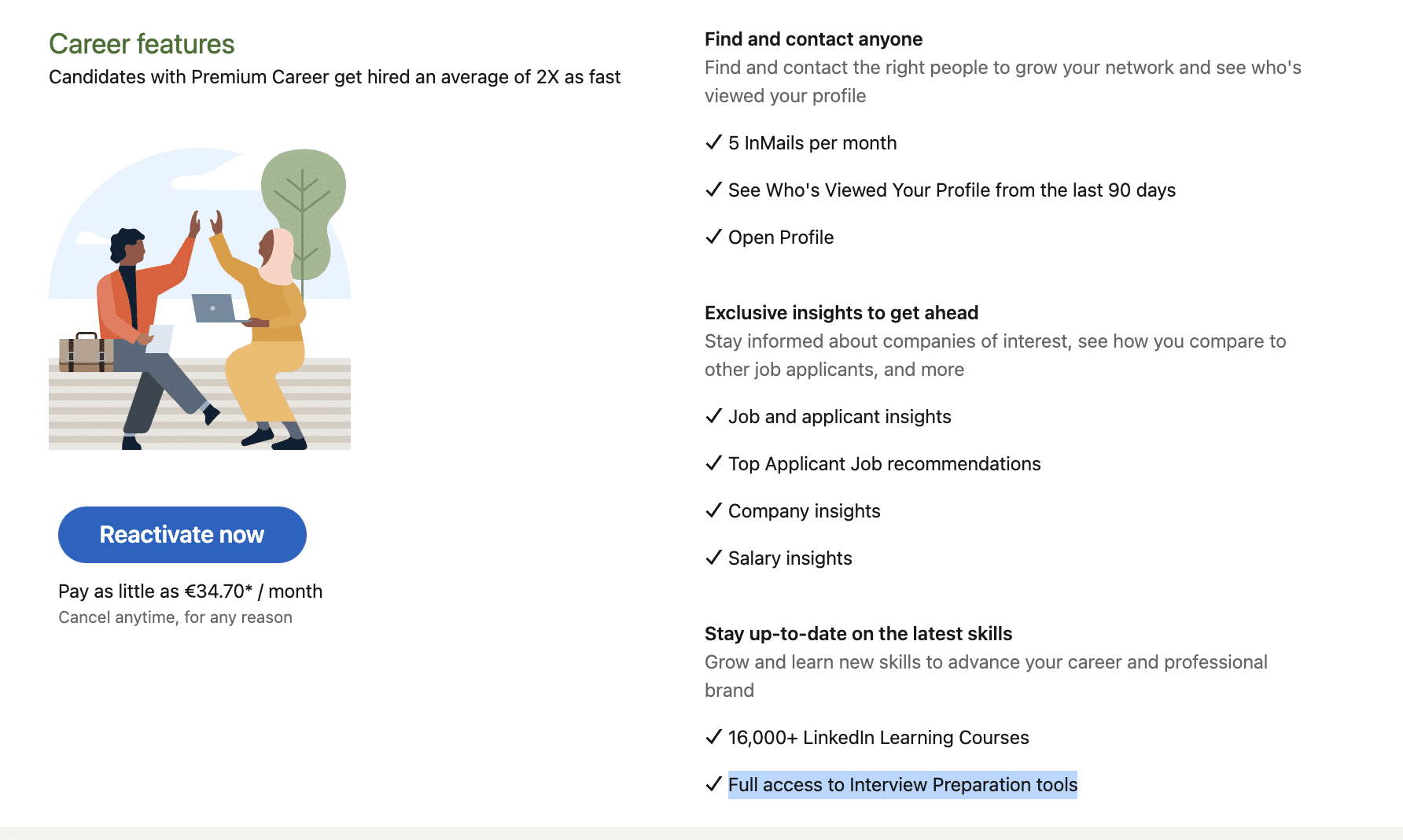 Linkedin Account Types: All Premium Plans & Costs Comparison