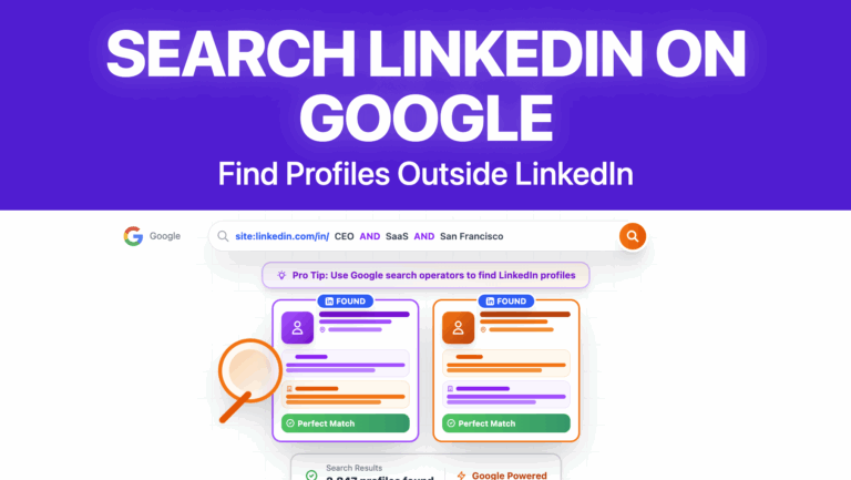 search linkedin on google