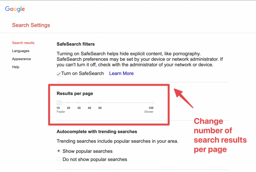 mostrar mais perfis linkedin na pesquisa google