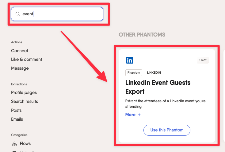 export competitor event guest into csv