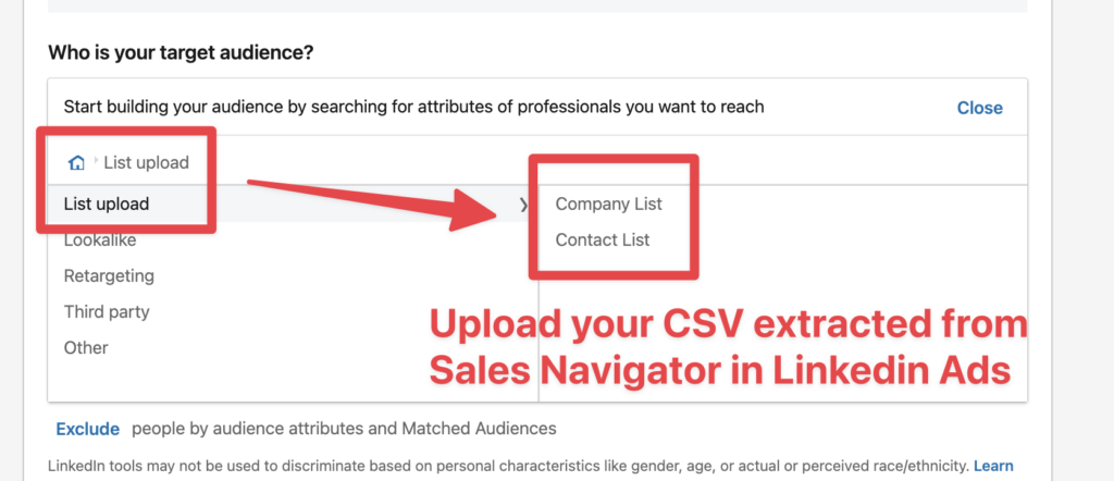 hackear linkedin sales navigator con linkedin ads