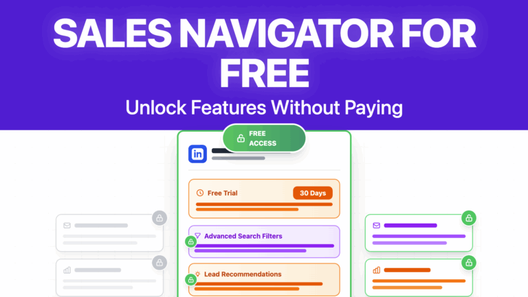 Wie kann man den LinkedIn-Sales-Navigator kostenlos nutzen? 111 sales navigator for free