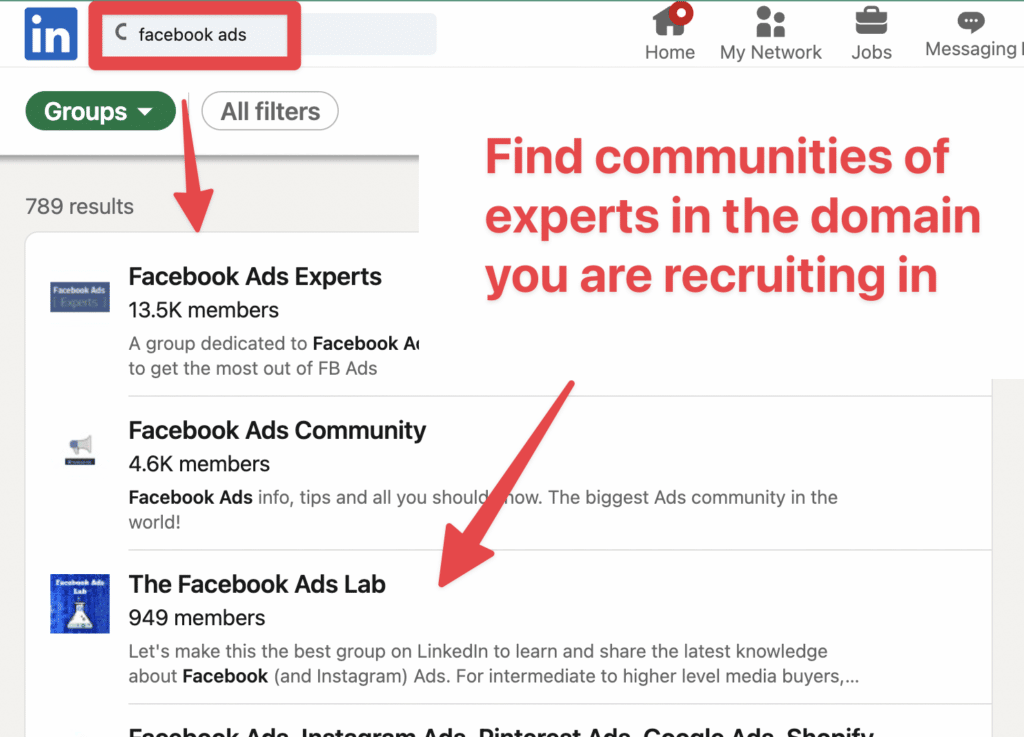 how to use linkedin group for recruiting 1