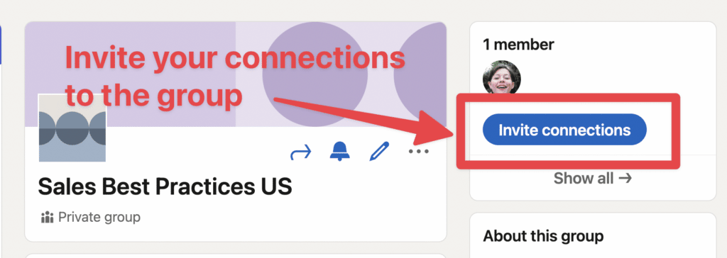 invite connections linkedin group