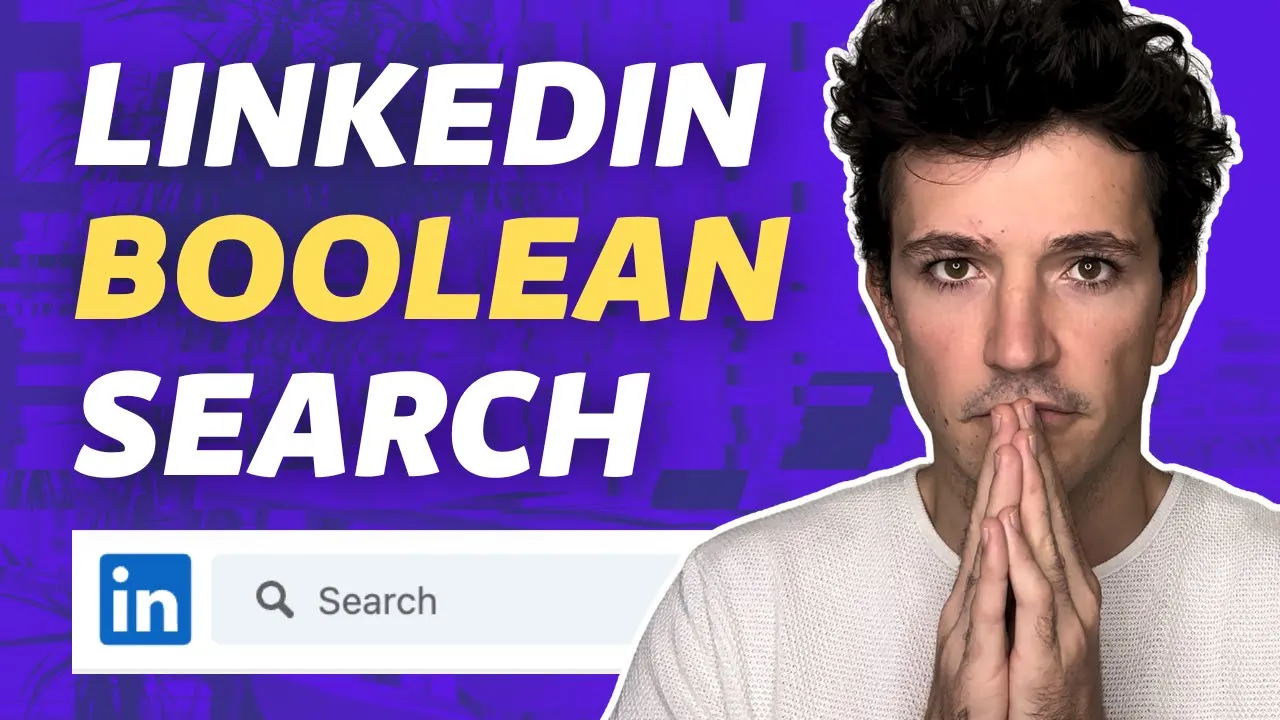 linkedin boolean search
