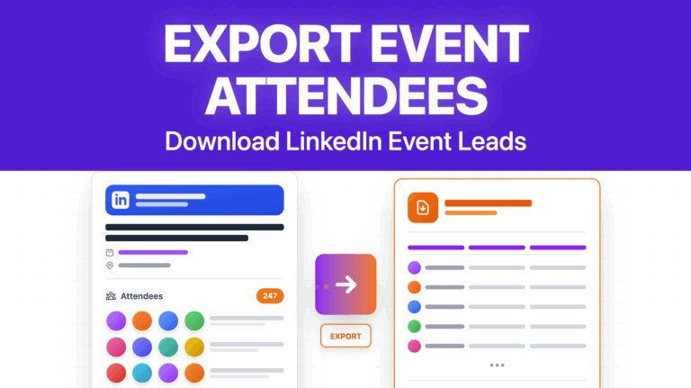 export event attendees