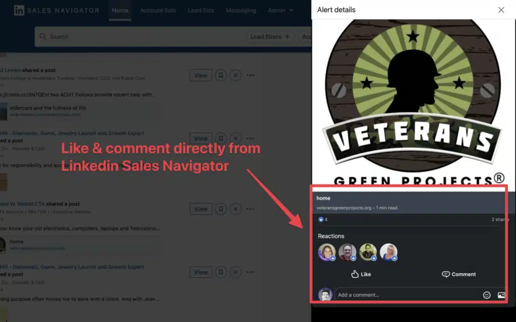 like comment post from sales navigator 2048x1280 1