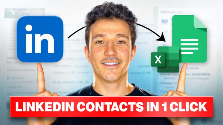 how to export linkedin contacts
