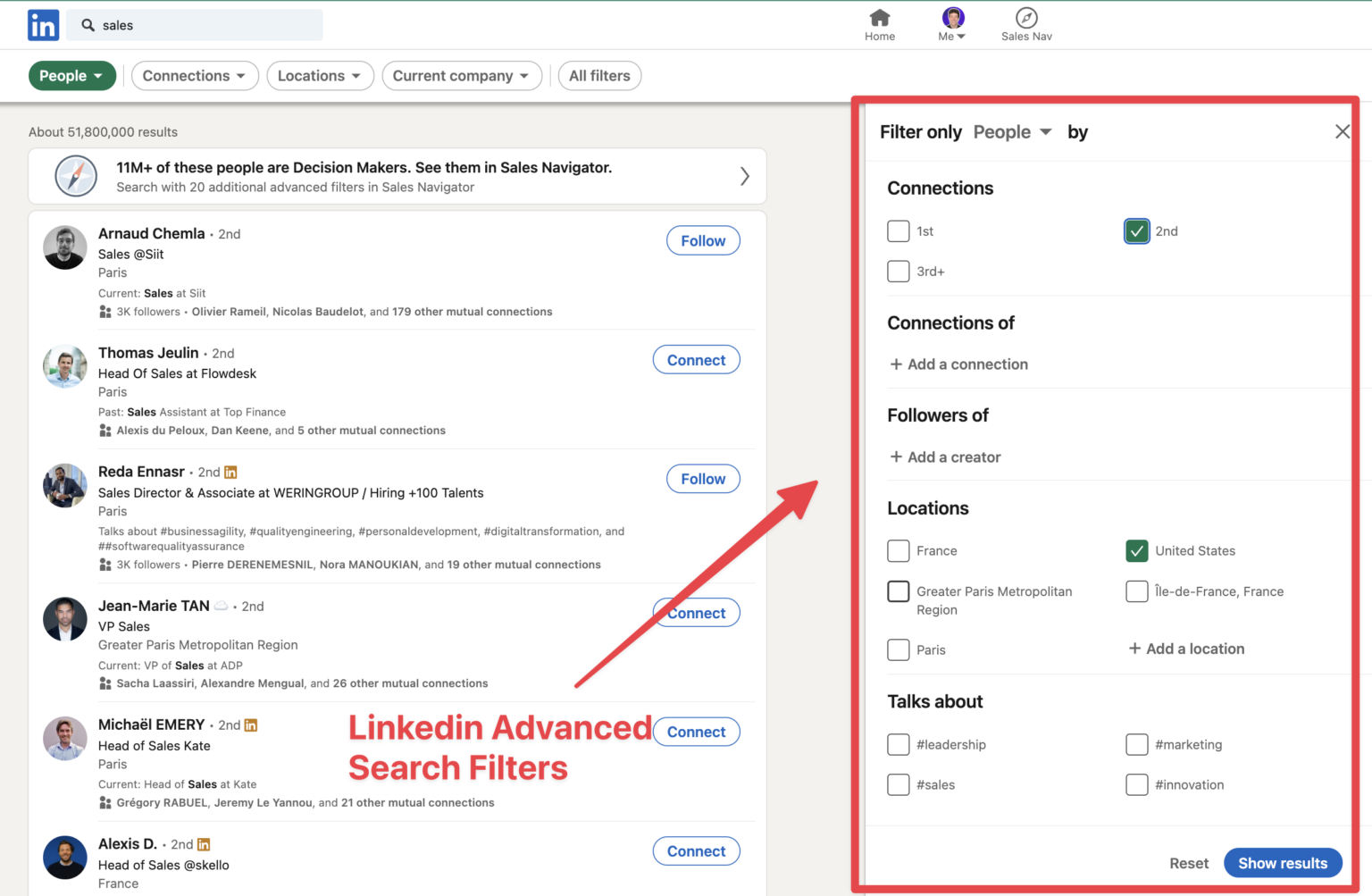 LinkedIn Advanced Search Filters (2025 Ultimate Guide)
