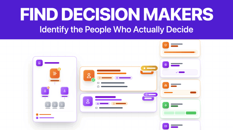 find decision makers