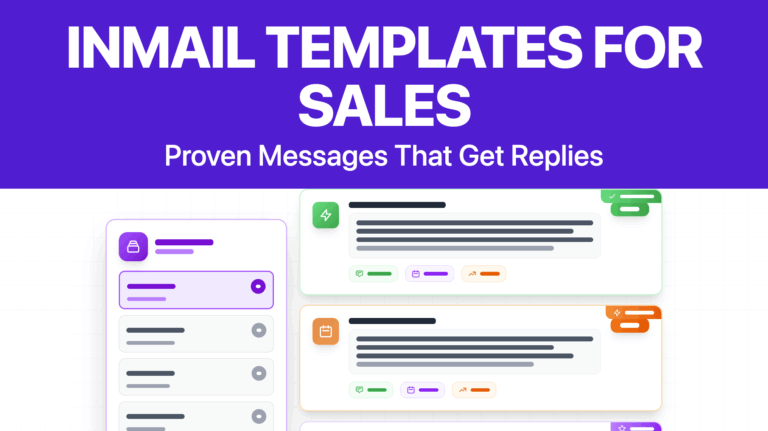 inmail templates for sales
