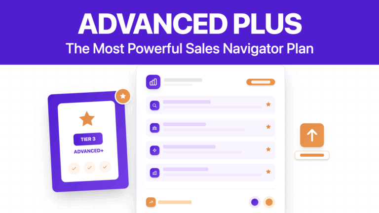Qu'est-ce que le plan LinkedIn Sales Navigator Advanced Plus (Enterprise) ? 113 advanced plus
