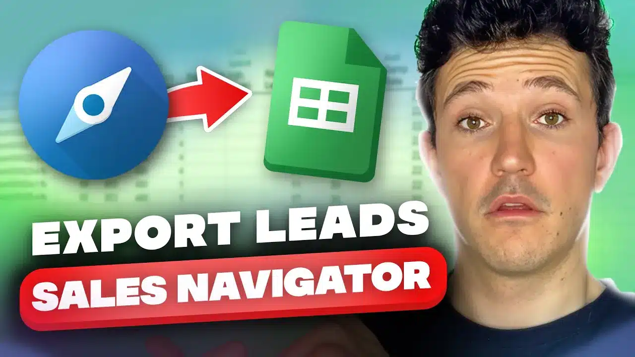 export leads linkedin sales navigator