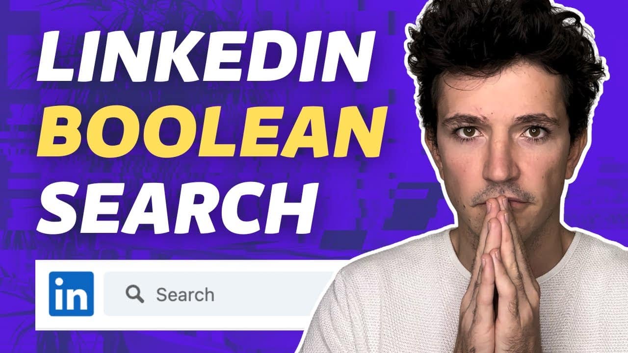 how to use linkedin boolean sear