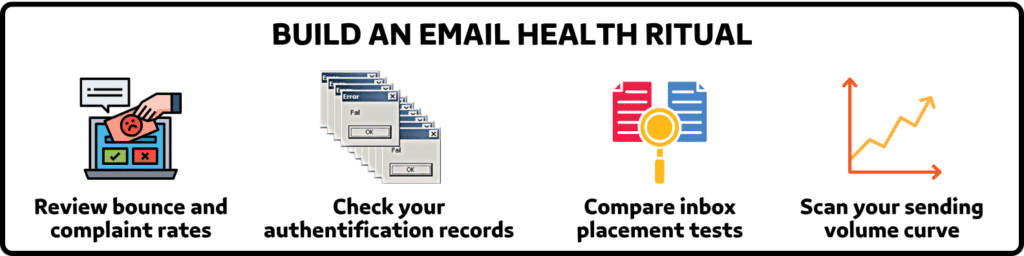 build an email health ritual