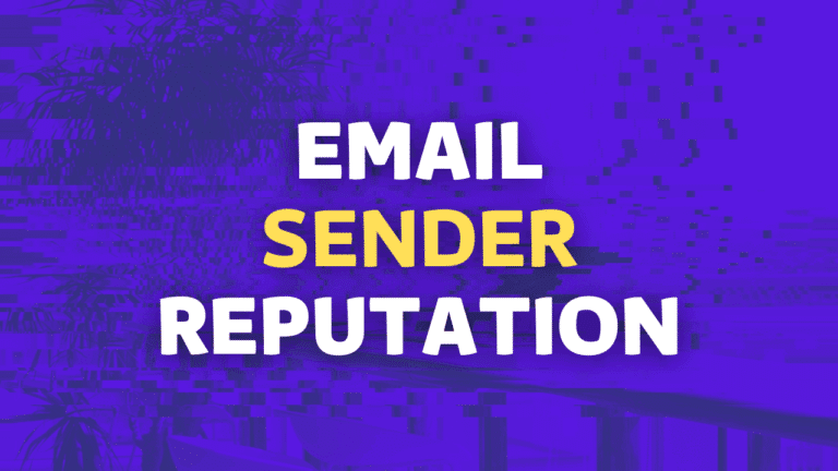 email sender reputation