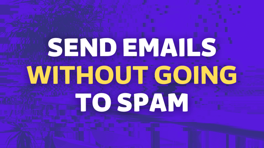 how to send email while avoid being marked as spam