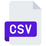 csv file