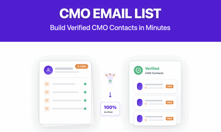 cmo email list provider
