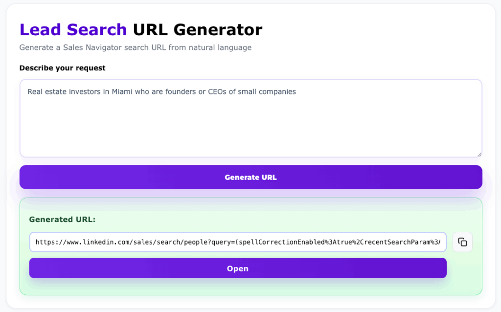 How to Find Leads for Real Estate (And What Works Best) 12 sales navigator url generator for real estate agents