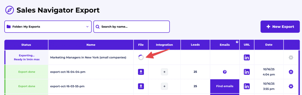 LinkedIn Sales Navigator + Zapier Integration: How to Set It Up 18 sales navigator export evaboot