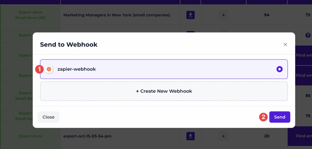 LinkedIn Sales Navigator + Zapier Integration: How to Set It Up 20 send to webhook