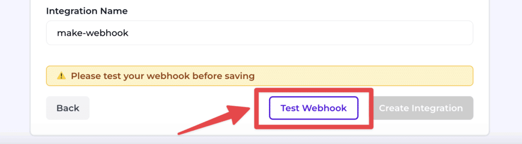 LinkedIn Sales Navigator + Make Integration: How to Set It Up 13 test make webhook