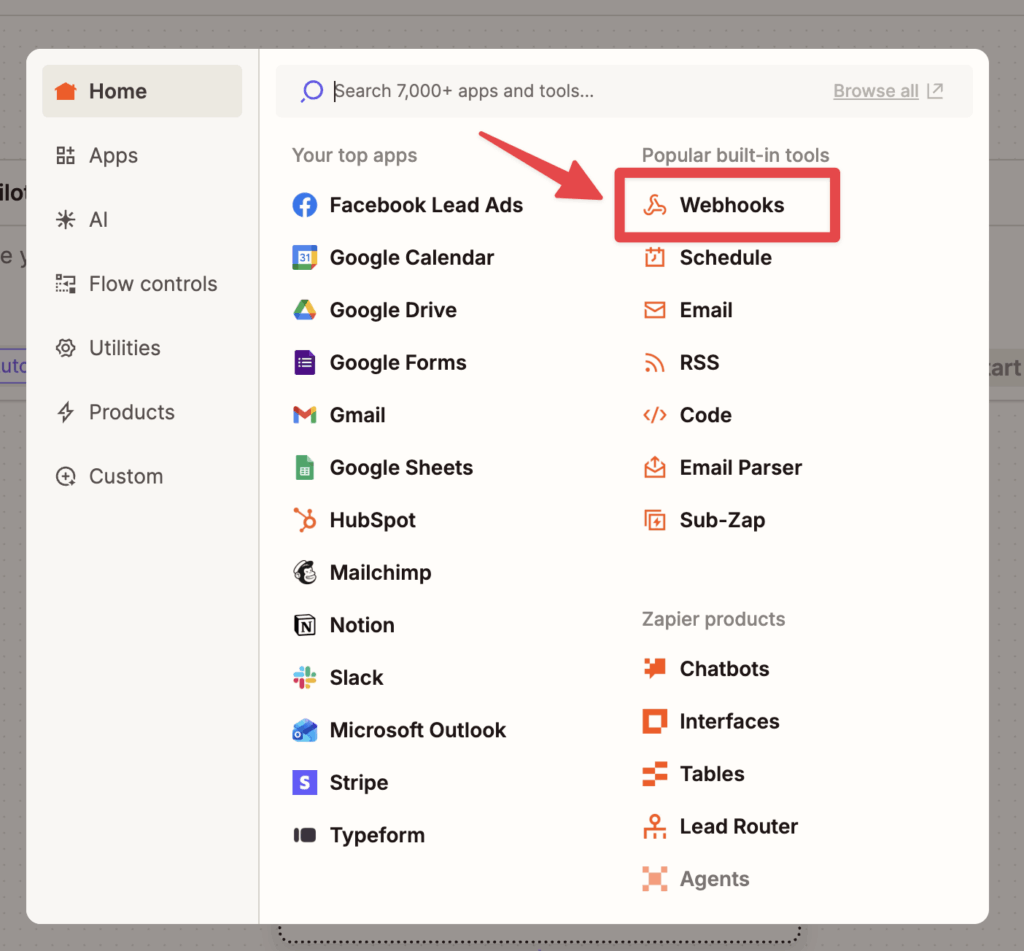 LinkedIn Sales Navigator + Zapier Integration: How to Set It Up 5 webhook zapier