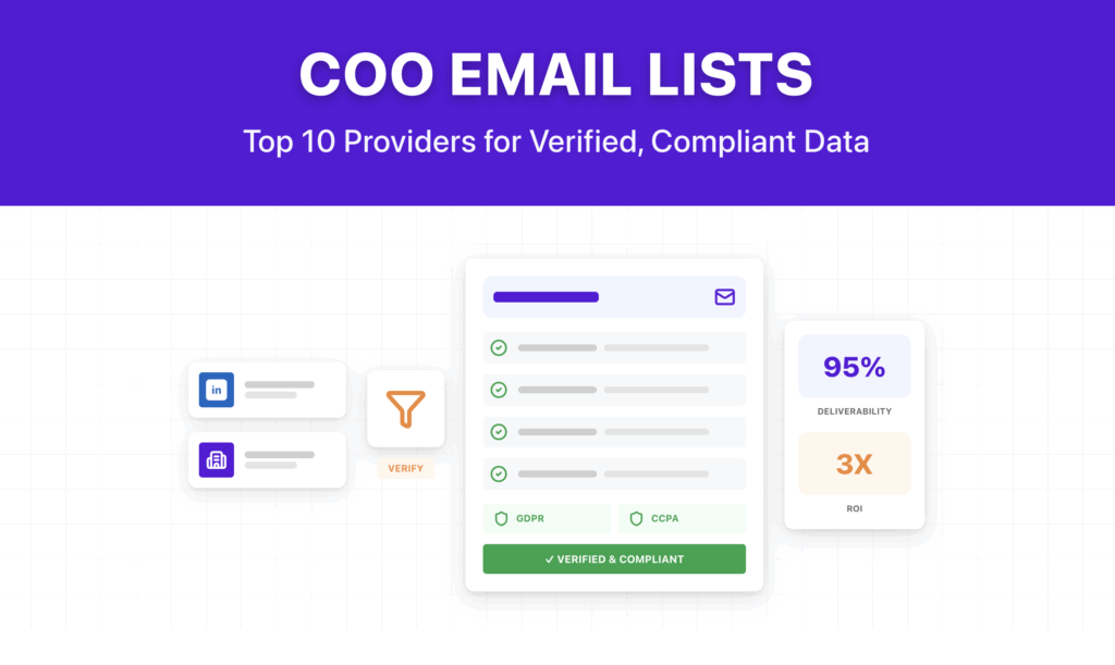Top 10 COO Email List Providers to Build Verified Email Lists 1 coo email list